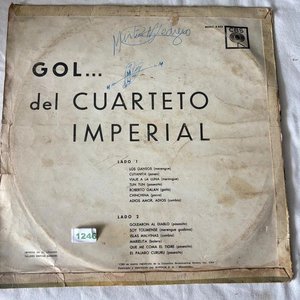 Disco de Vinilo "Gol... del Cuarteto Imperial" CBS - imagen 2