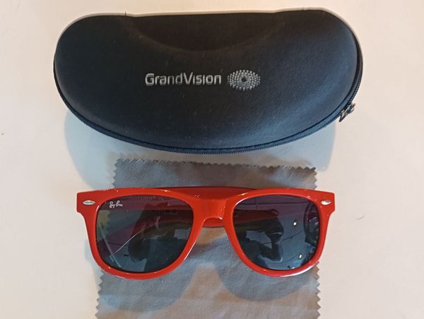 Lentes Ray Ban Wayfarer originales Rojos - imagen 1
