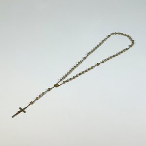 Lote anterior: Rosario de Cristal de Roca con Crucifijo Metálico y Medalla de la Virgen