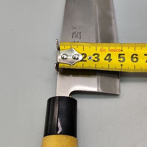 Cuchillo de Chef Profesional Japonés, Hoja Ancha de Acero Inoxidable, Mango de Madera - imagen 8