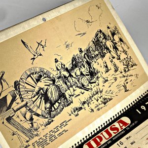 Álbum de Figuritas Chocolatines Águila N°1 Incompleto y Calendario Ipusa 1974 - imagen 10