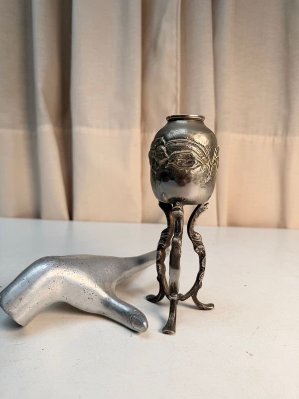 Mate Criollo Antiguo Sellado "Plata" Avilán