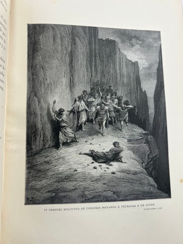 La Divina Comedia de Dante Alighieri, traducción de Cayetano Rosell - imagen 14
