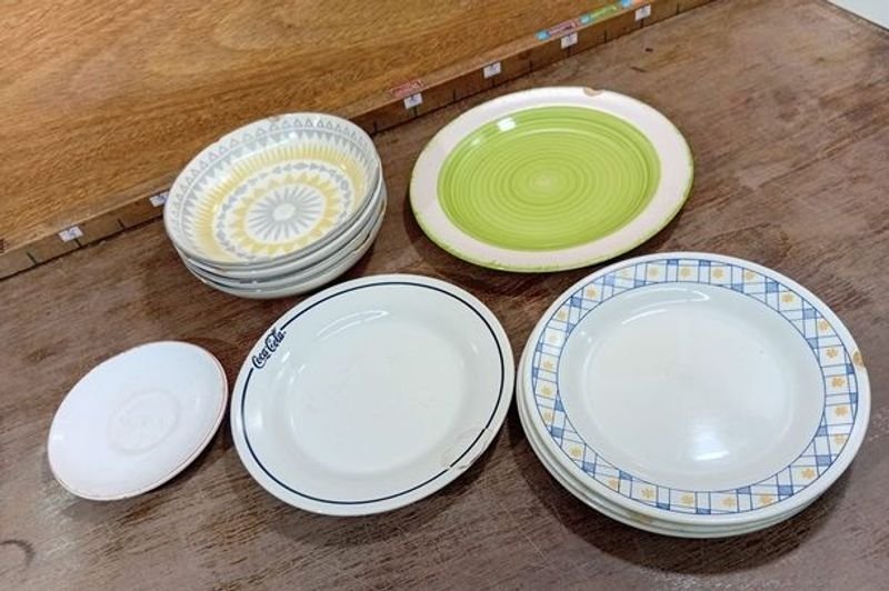 Lote de 10 Platos Decorativos y para Macetas