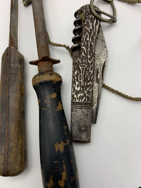 Navaja corneta, cuchillo y afilador - Herramientas - imagen 3