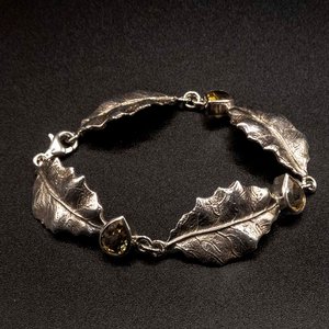 Lote anterior: Pulsera de Plata 950 con Citrinos - 20cm