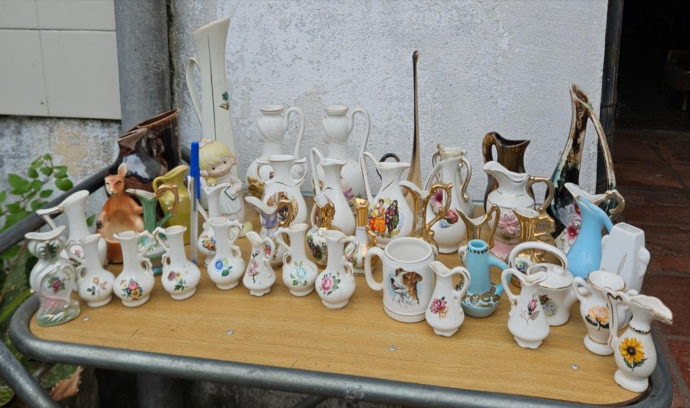 Lote de Adornos Pequeños de Porcelana y Cerámica