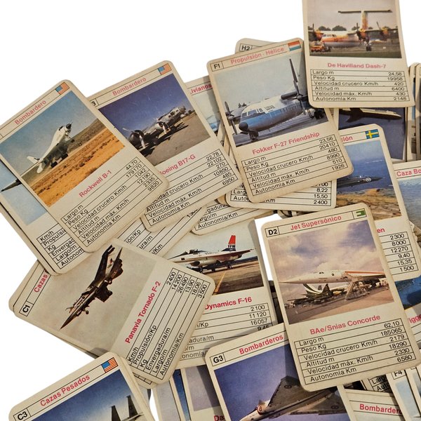 Gran lote de cartas de aviones: Colección de tarjetas aeronáuticas - imagen 2