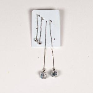 Dos Pares de Caravana con Cristal - imagen 2