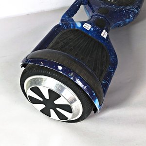 Patineta Eléctrica Hoverboard Azul con Cargador - imagen 2