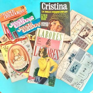Lote anterior: Lote de 7 Revistas: Labores, Manos Creadoras y Cristina (1960s-1970s)