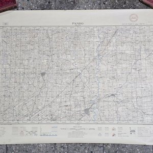 Lote anterior: Mapa Topográfico de Pando, Instituto Geográfico Militar, Edición 1926