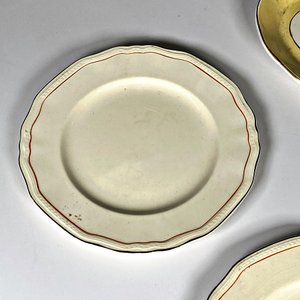 Seis Platos de Loza Inglesa y un Plato Argentino Decorado - imagen 5