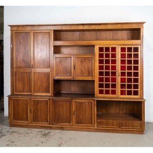Lote anterior: Mueble Modular de Madera con 10 Puertas, Bar y Cajones