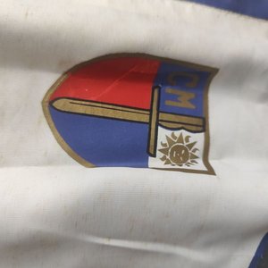Dos Banderines Triangulares de Tela "Centro Militar" - imagen 3