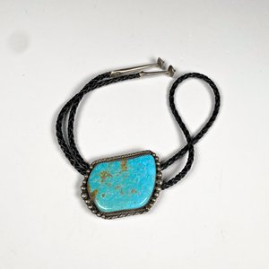 Colgante de Plata y Turquesa con Cordones - imagen 2