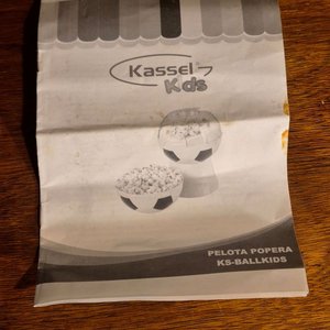 Máquina de Pochoclos Popera Kassel Kids Diseño Pelota de Fútbol - imagen 5
