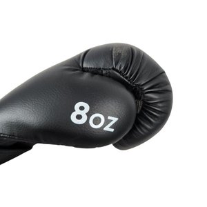 Guantes de Boxeo Decathlon Outshock Negros 8oz Nuevos - imagen 4