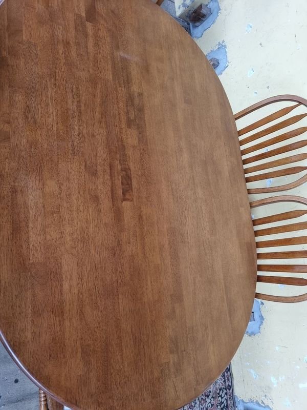 Juego de Comedor Completo con Sillas y Mesa Oval - imagen 4