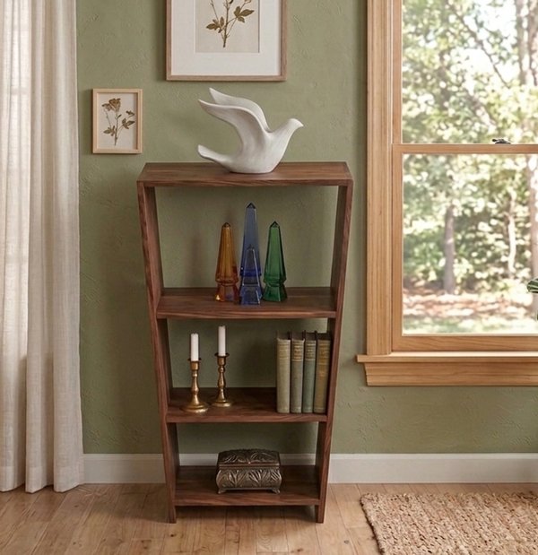 Estantería Moderna de Madera con 4 Niveles - imagen 1
