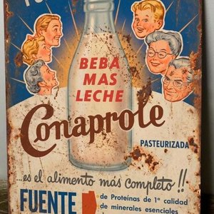 Lote anterior: Cartel Chapa Decorativo "Fuente de Salud" Conaprole 28x19 cm