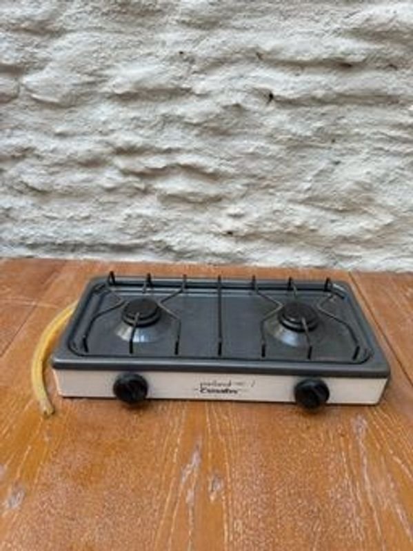 Anafe a gas dos hornallas esmaltada - Cocina y Electrodomésticos - imagen 2