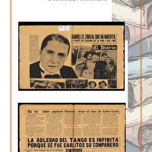 Diario El Diario - Martes 25 de Junio de 1935 - Día Siguiente a la Muerte de Gardel - imagen 2