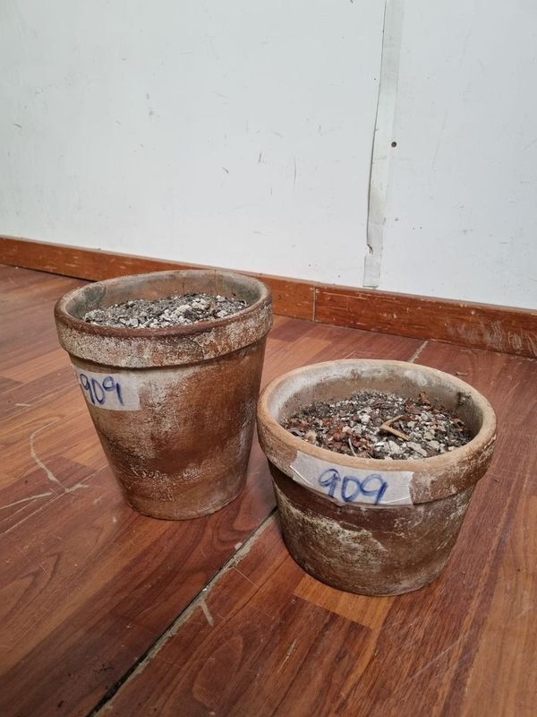 Macetas de barro antiguas para jardín - imagen 3