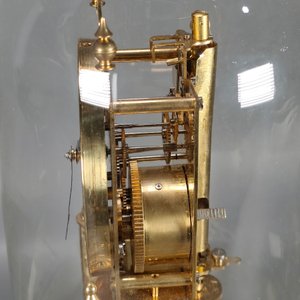Reloj de Cúpula Kienzle con Péndulo y Llave - Sin Funcionar - imagen 8