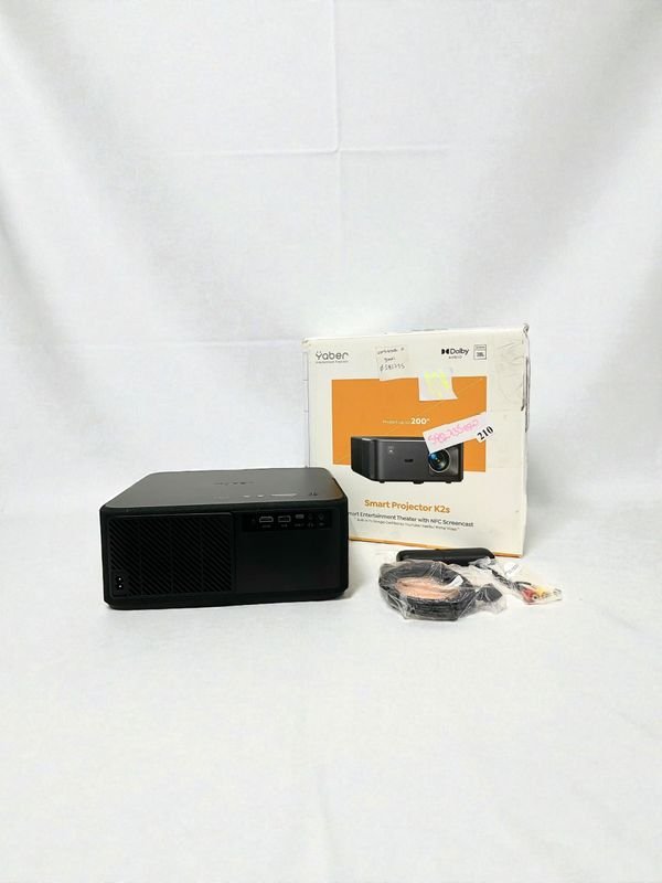 Lote siguiente: Proyector Yaber K2S 4K con Wi-Fi y HDMI/USB