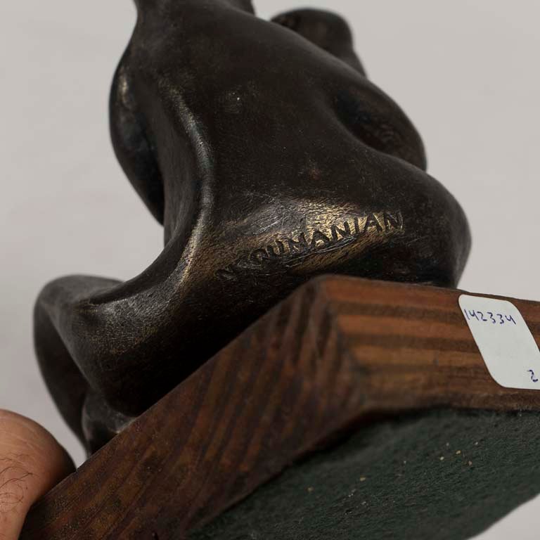 Escultura de Bronce con Maternidad - imagen 2