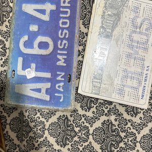 Lote anterior: Chapa de Matrícula Antigua "Jan Missouri 75" y Azulejo Decorativo