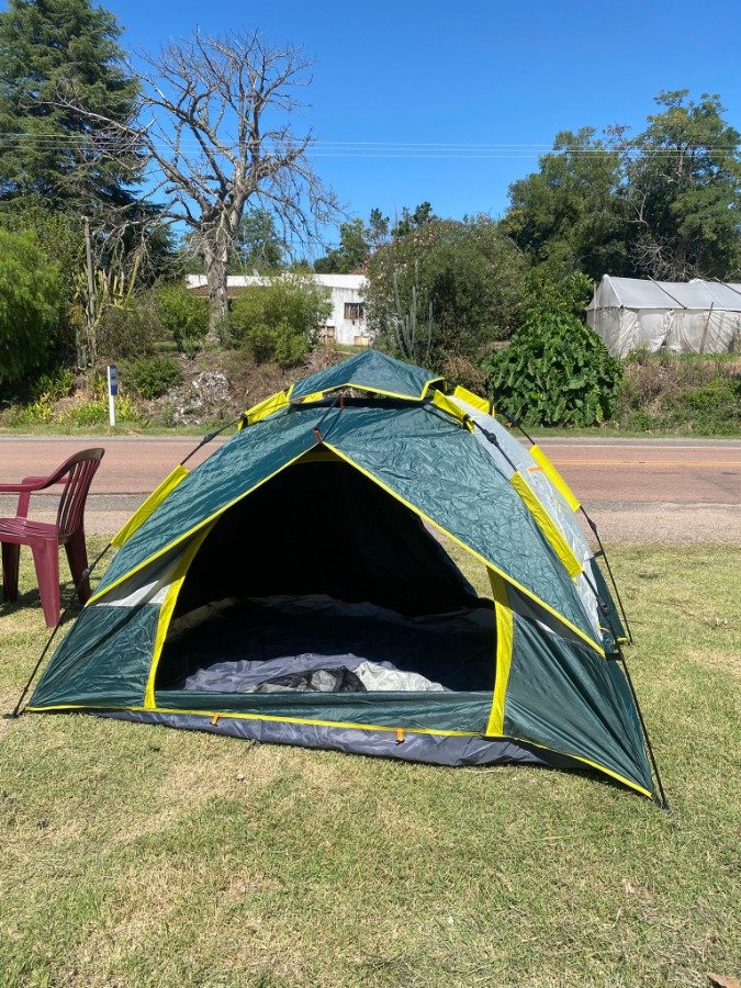 CARPA DE CAMPO 4 PERSONAS CON MOSQUITEROS Y DOBLE PUERTA - imagen 3