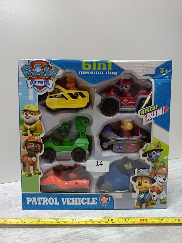 Juguetes Paw Patrol con vehículos y figuras - imagen 1