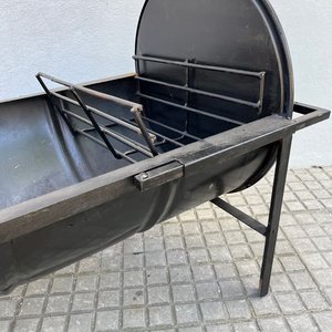 Parrillero Carro con Quemador y Cruz Regulable - imagen 4