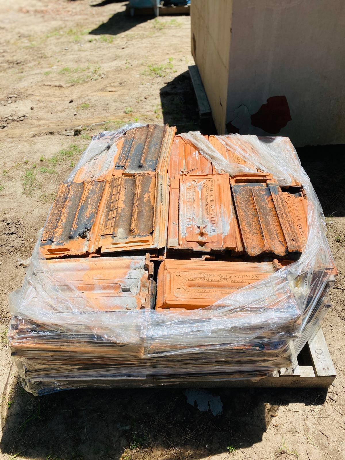 Item lote-x100-tejas-algunas-con-detalles__trashed - Image 0