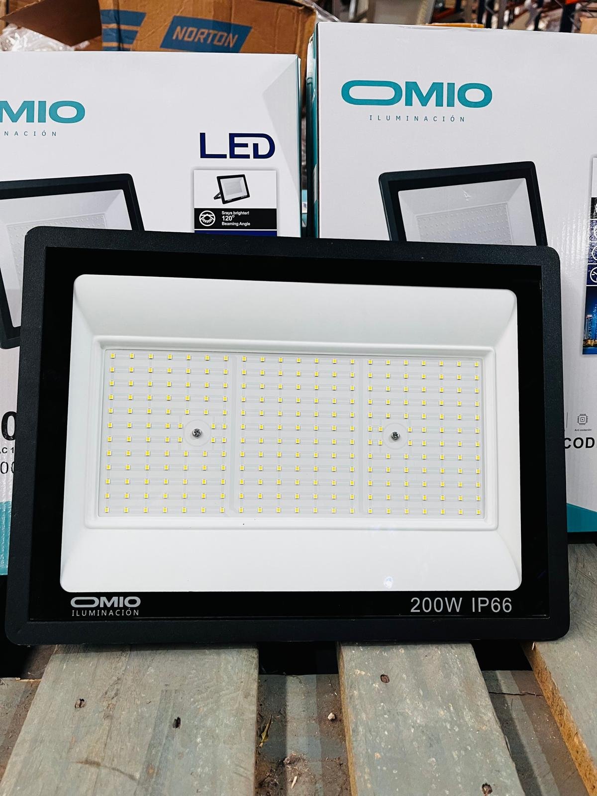 Lote x3 Reflectores LED 150W Luz Fría OMIO
