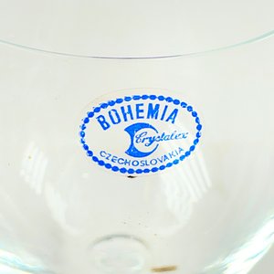Doce Copas de Agua Bohemia Cristalex Carmen - imagen 3
