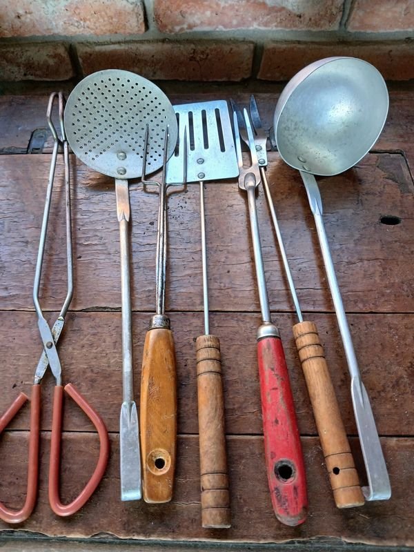 Set de Utensilios de Cocina Vintage