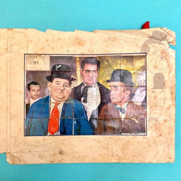 Páginas de Álbum "El Gordo y el Flaco" (Laurel and Hardy) con Figuritas - imagen 1