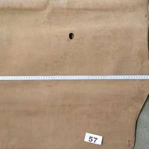 Lote de Cuero Nobuck Grueso Color Beige - imagen 4