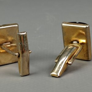 Conjunto de Joyería: Prendedor y Caravana con Strass Bañado en Plata, Caravana de Perlas Multicolor y Gemelos - imagen 4