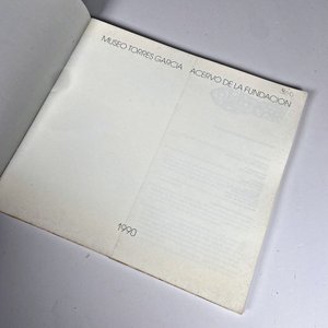 Libro "Museo Torres García: Acervo de la Fundación" 1990 - imagen 3