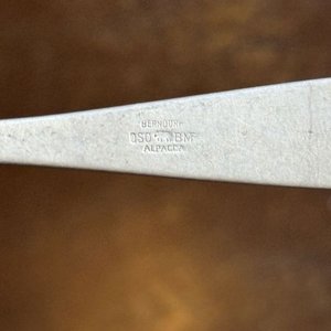 Conjunto de 8 Cucharas de Mesa Alpaca Berndorf - imagen 3