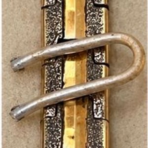 Reloj Girard-Perregaux Vintage Dama Caja Rectangular Oro y Acero - imagen 3