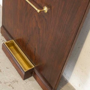 Panel Recibidor de Madera con Perchas y Paragüero de Bronce - imagen 2