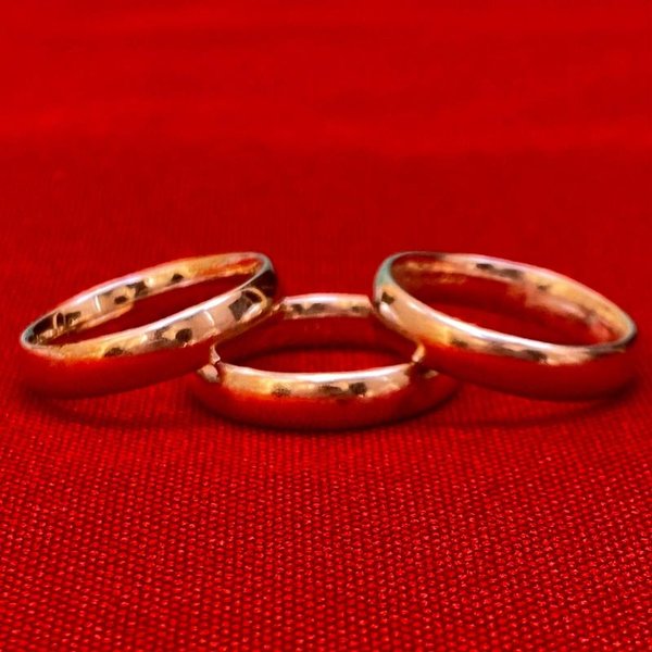 Anillos de oro y plata identicos - imagen 2