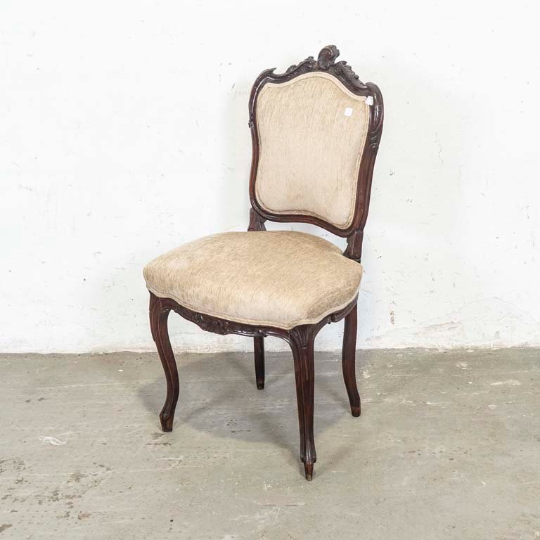 Lote siguiente: Silla victoriana de dormitorio para decorar
