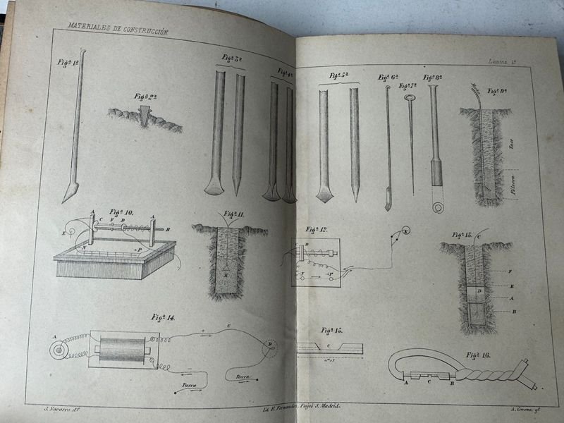 Parodia literaria de la construcción Atlas - Libro antiguo - imagen 3