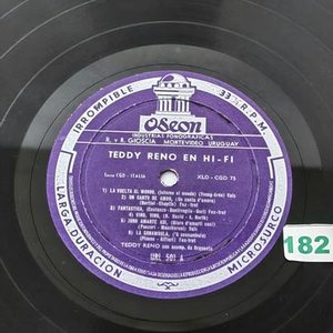 Disco de Vinilo "Teddy Reno en Hi-Fi" Odeón - imagen 2